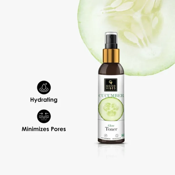 Good vibes glow toner cucumber