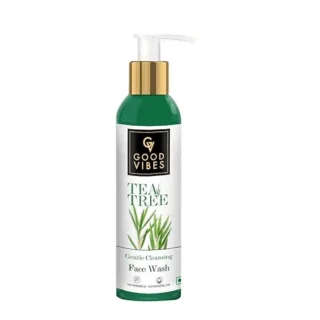 Good vibes tea tree gentle cleansing face wash