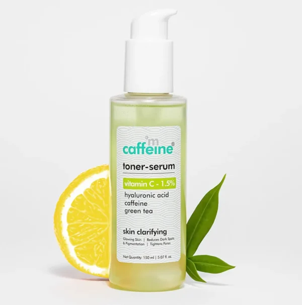 Mcaffeine toner-serum green tea vitamin c-1.5%