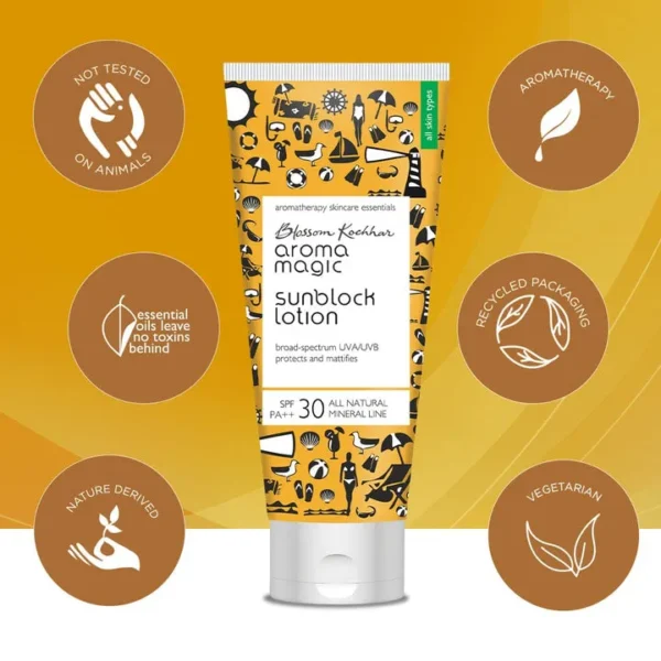 Blossom Kochhar Aroma Magic Sun Block Lotion Spf 30 - 50g next one