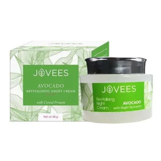 Jovees Avocado Revitalising Night Cream With Cereal Protin