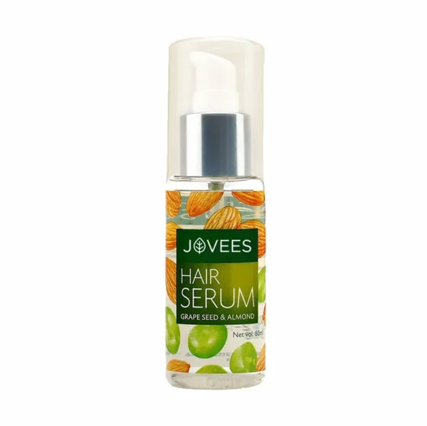 Jovees Hair Serum With Grape Seeds And Almond Oil For Frizzy Hair