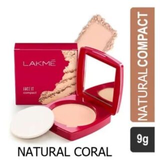 Lakme Face It Compact Natural Coral