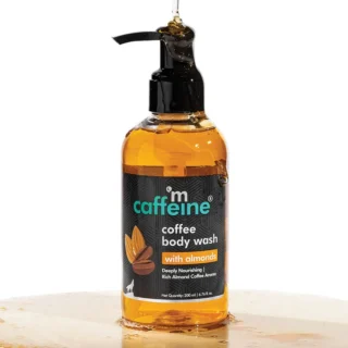 Mcaffeine coffee body wash almonds