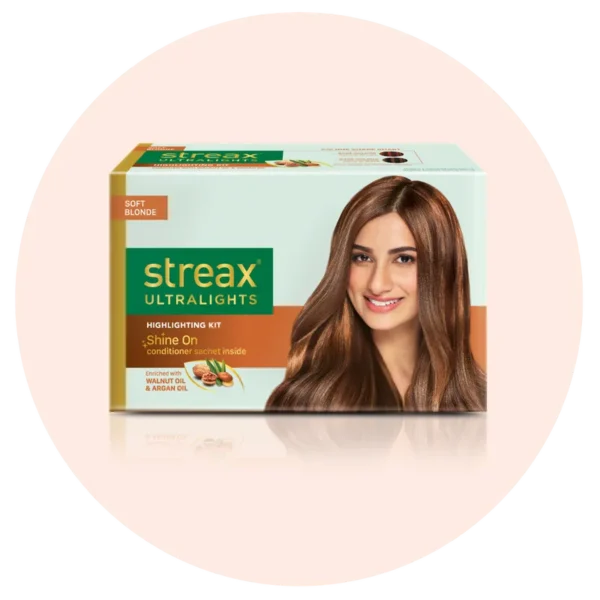 Streax hair colour highlighting kit Soft Blonde