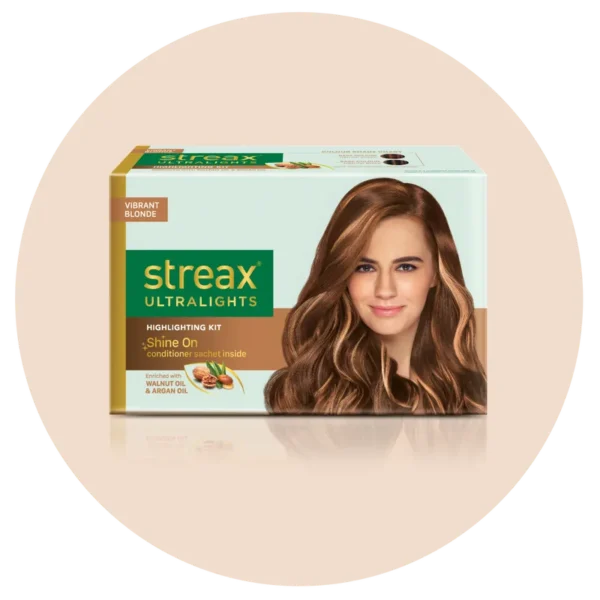 Streax hair colour highlighting kit Vibrant Blonde