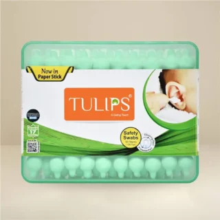 Tulips Safety Cotton Swabs 50 STEMS 100 TIPS