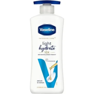 Vaseline light hydrate 10x body lotion - 400ml