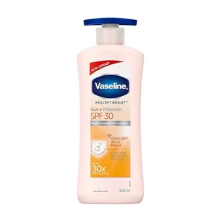 Vaseline sun healthy bright spf 30 body lotion - 400ml