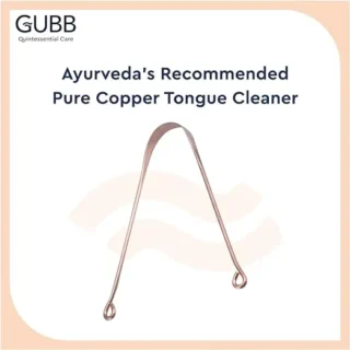 Gubb Tongue Cleaner Copper Metal Round