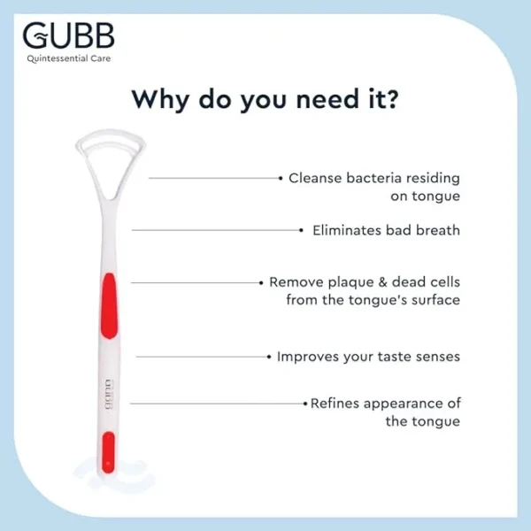 Gubb Tongue Cleaner Plastic Length 180mm Wide 35mm next