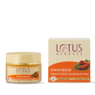 Lotus Herbals Papaya Blem Anti Blemish Cream - 50g