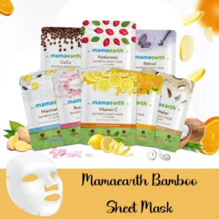 Mamaearth Bamboo Sheet Mask