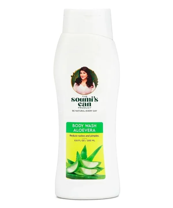 The Soumi's Can Body Wash Aloevera - 200ml