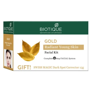 Biotique Gold Radiance Young Skin Facial Kit 5x10g 15g