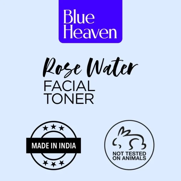 Blue heaven Rose Water Facial Toner 125ml next two